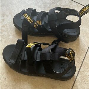 Dr. Marten’s kids black sandals